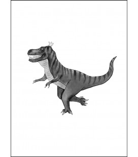 Barntavla Tyrannosaurus Rex