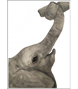 Barntavla Elefant