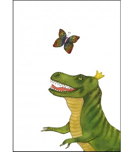 Barntavla Tyrannosaurus färg